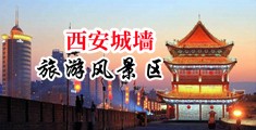 看中国美女曰屄中国陕西-西安城墙旅游风景区